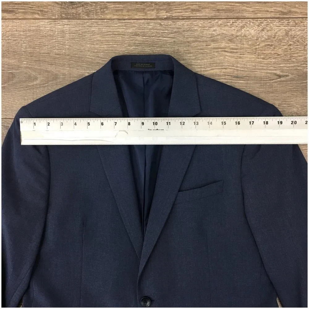 New 14TH Union Mens Blazer Sport Coat Casual Button Jacket 42R Extra‎ Slim Suits